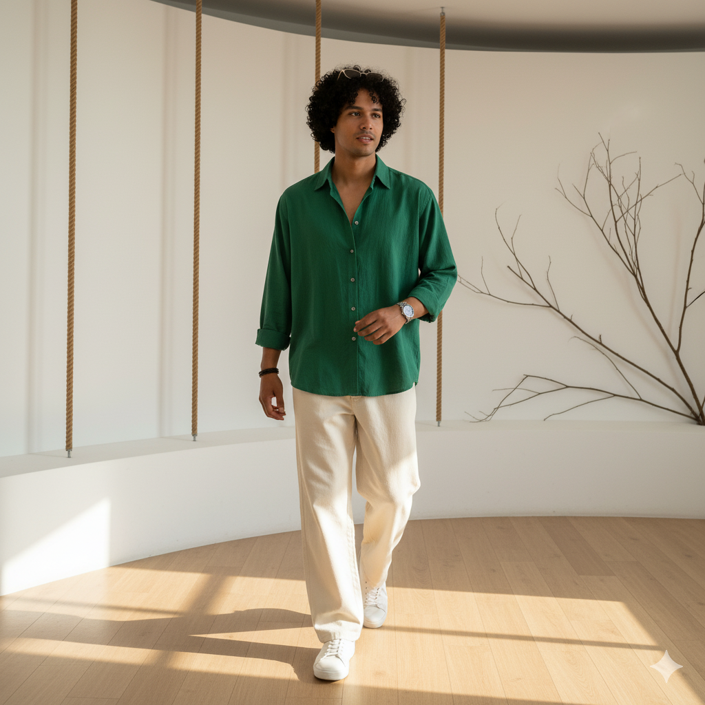 Confident Walk – Modern Indian Style