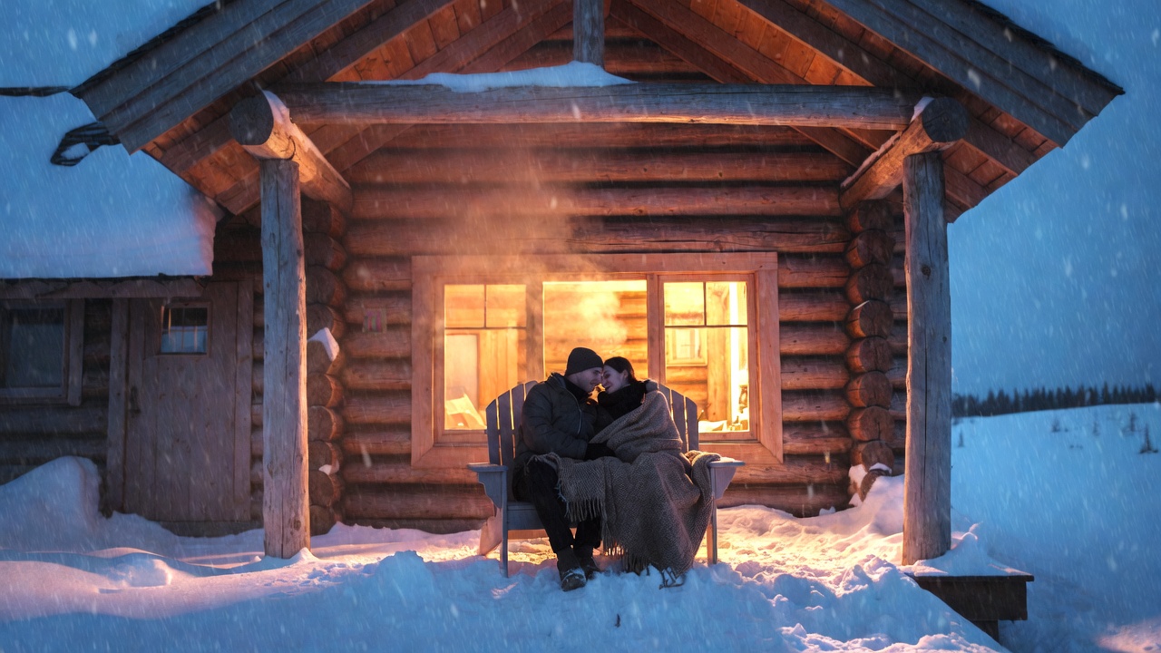 Wide-angle landscape photograph