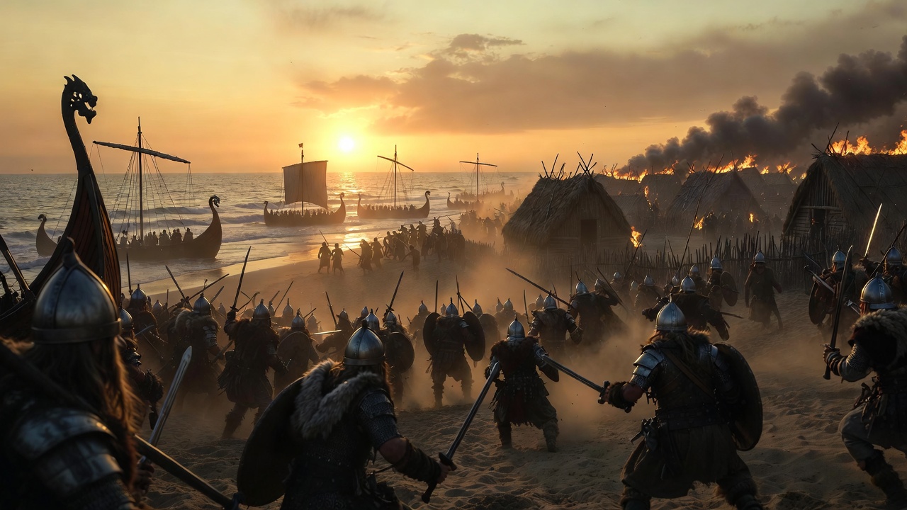 Cinematic - Viking Raid at Dawn