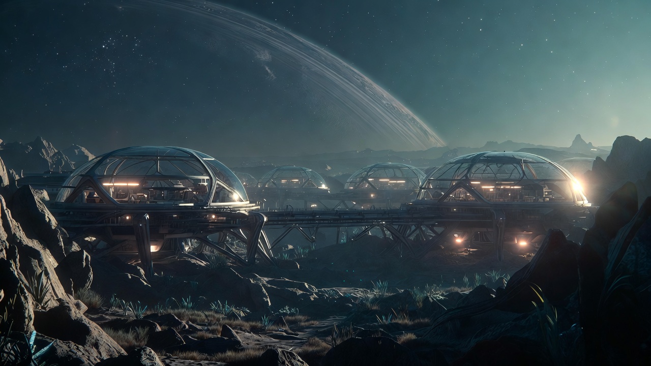 Sci-Fi - Space Colony