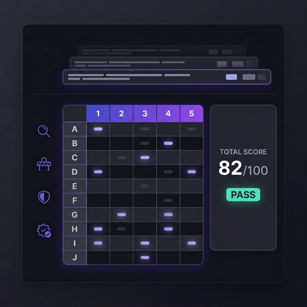 Prompt Judge: Rubric Grader + Fixes + Rewrite + Tests (1–5 Scores)